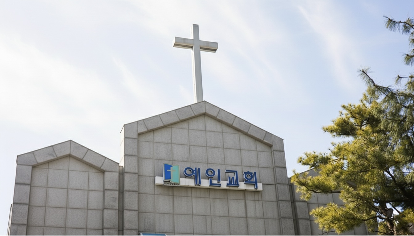 교회 전경 이미지